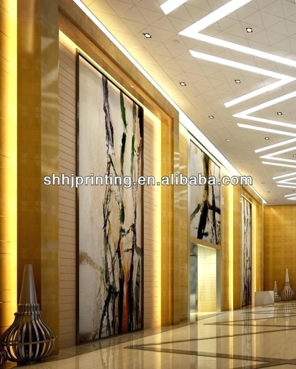 599x746 Large Wall Paintings The Hotel Lobby Large Wall Painting Buy Wall - Hotel Lobby Painting