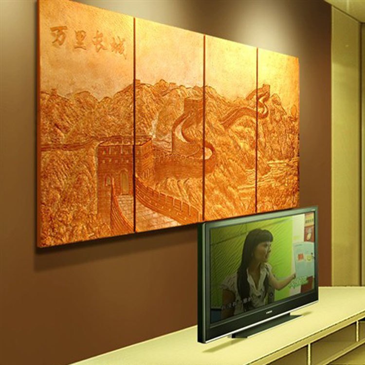 750x750 The Hotel Lobby Is A Large Mural Paintings Painting Wall - Hotel Lobby Painting