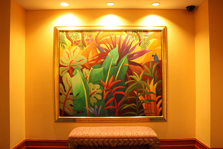 747x498 Bahamas Nassau - Hotel Painting