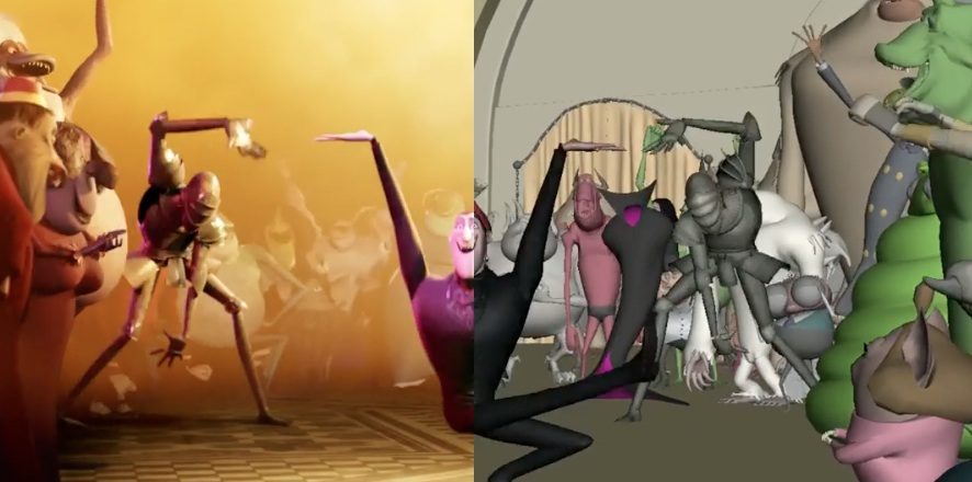 886x440 The Making Of Hotel Transylvania - Hotel Transylvania Painting