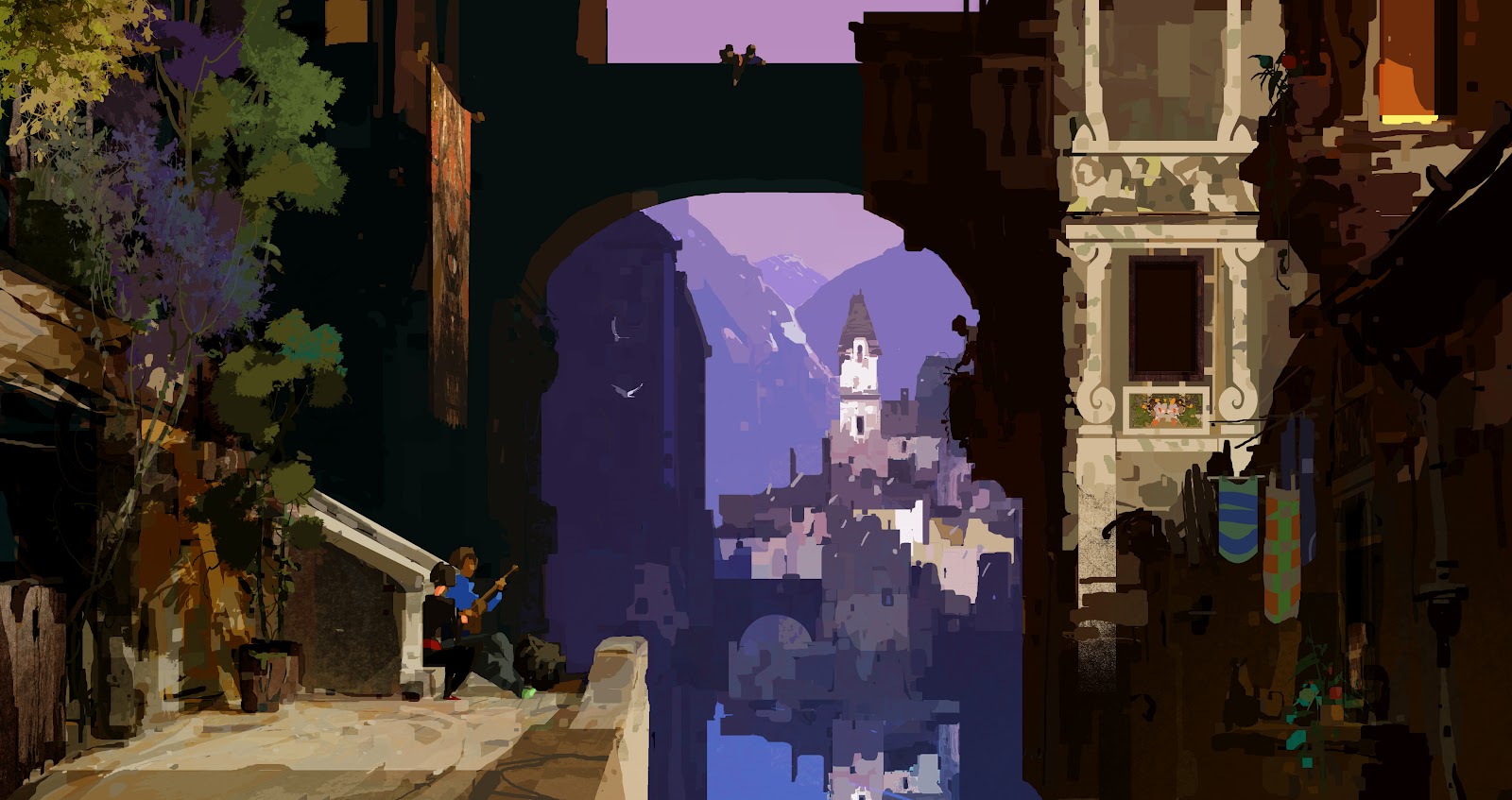 1600x847 Limbolo Hotel Transylvania 3 - Hotel Transylvania Painting