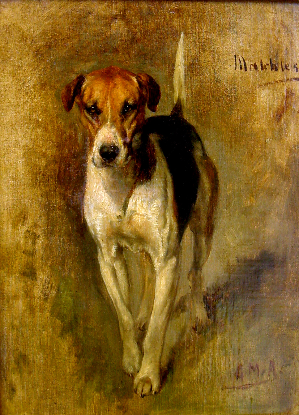 967x1342 Bloodhound Full Cry A Hound Blog - Hound Painting
