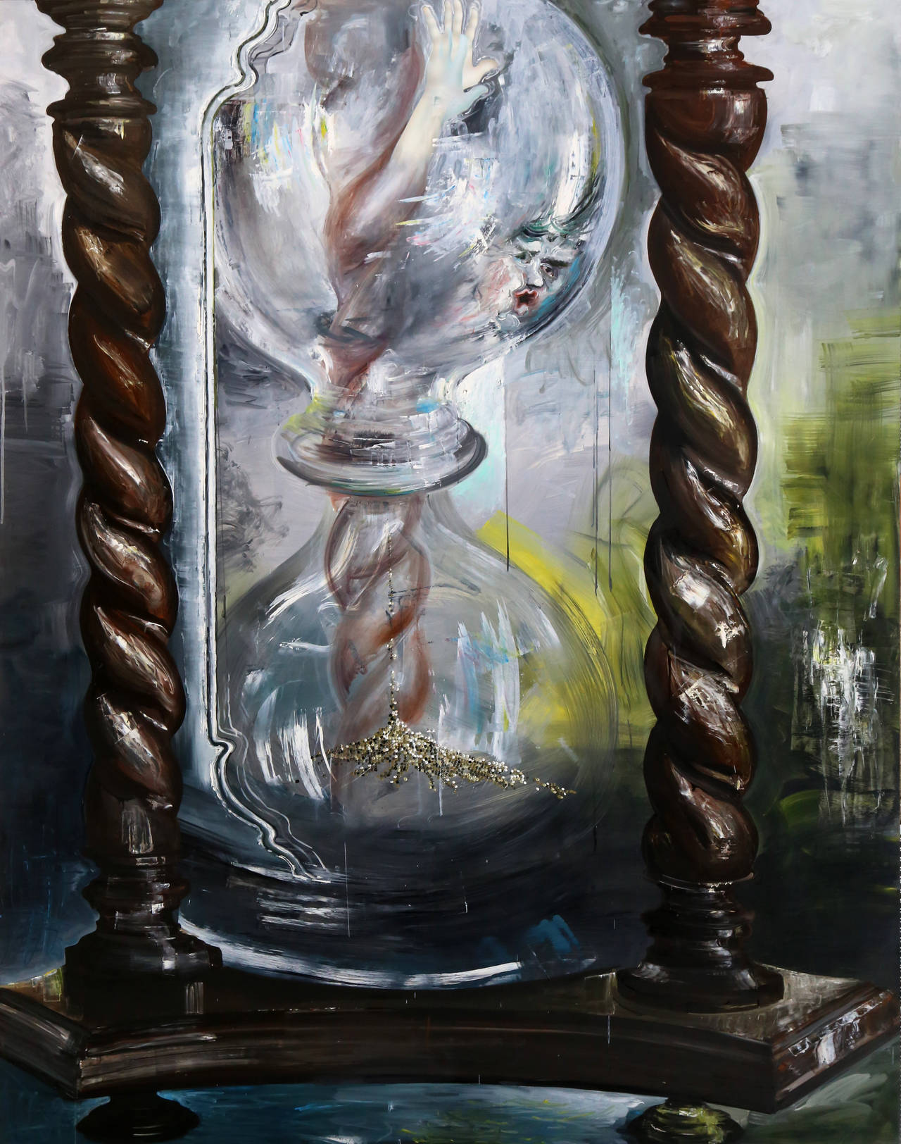 1280x1624 Bernhard Martin - Hourglass Painting