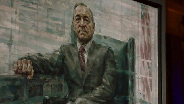 640x360 House Of Cards' Underwood Gets The Presidential Treatment - House Of Cards Painting