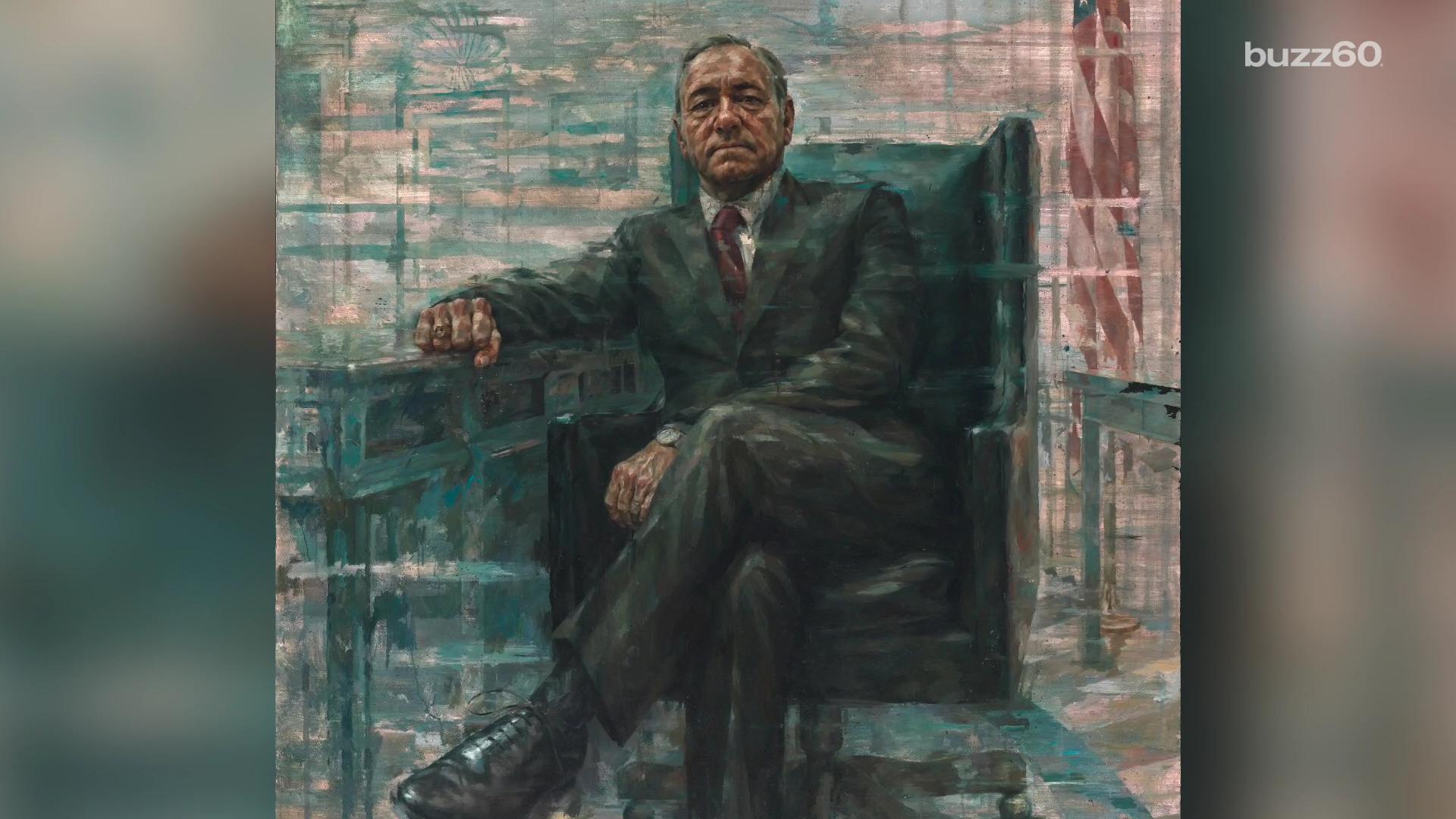 1920x1080 House Of Cards' Premiere President Underwood's Portrait Now Hangs - House Of Cards Painting
