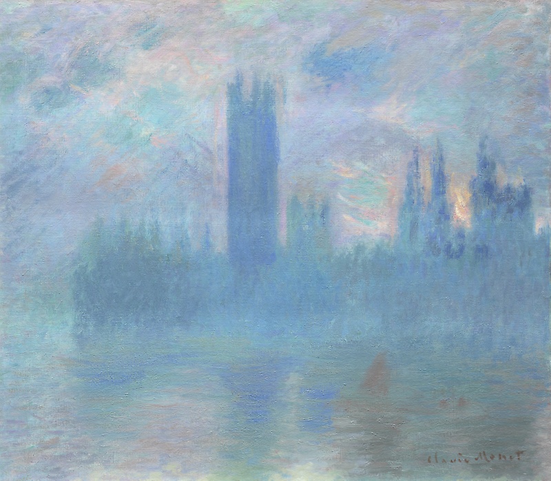 800x699 Houses Of Parliament, London The Art Institute Of Chicago - Houses Of Parliament Painting