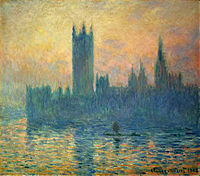 200x176 Houses Of Parliament (Monet Series) - Houses Of Parliament Painting