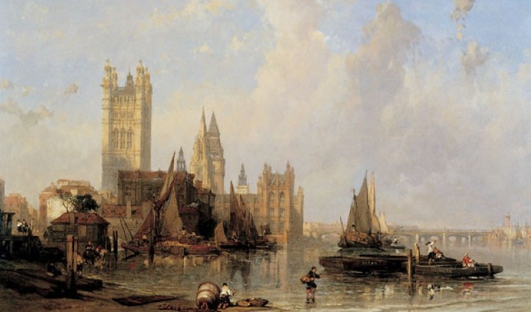 745x438 Painting Parliament Turner, Monet And Me The Daily Norm - Houses Of Parliament Painting