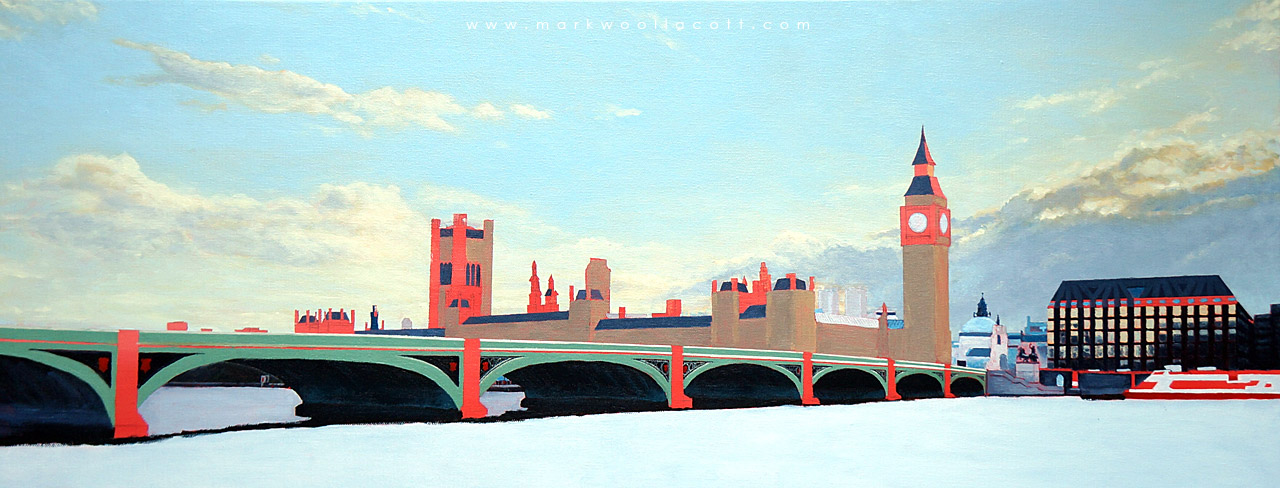 1280x488 Painting The Houses Of Parliament, London - Houses Of Parliament Painting