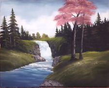 225x181 Canvas Landscape Art Paintings Bob Ross Ebay - How Can I Buy A Bob Ross Painting