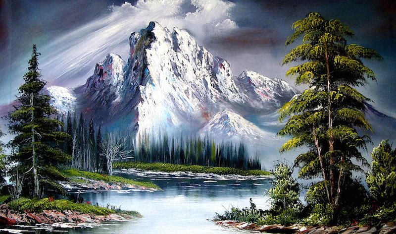 800x472 The Joy Of Writing About The Joy Of Painting Bob Ross, Bobs - How Can I Buy A Bob Ross Painting