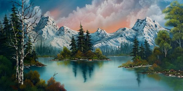 600x298 Autumns Glow Painting - How Can I Buy A Bob Ross Painting