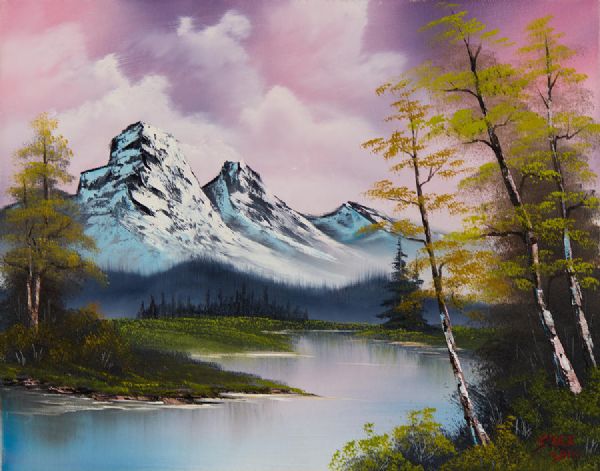 600x471 Pastel Fall Painting - How Can I Buy A Bob Ross Painting