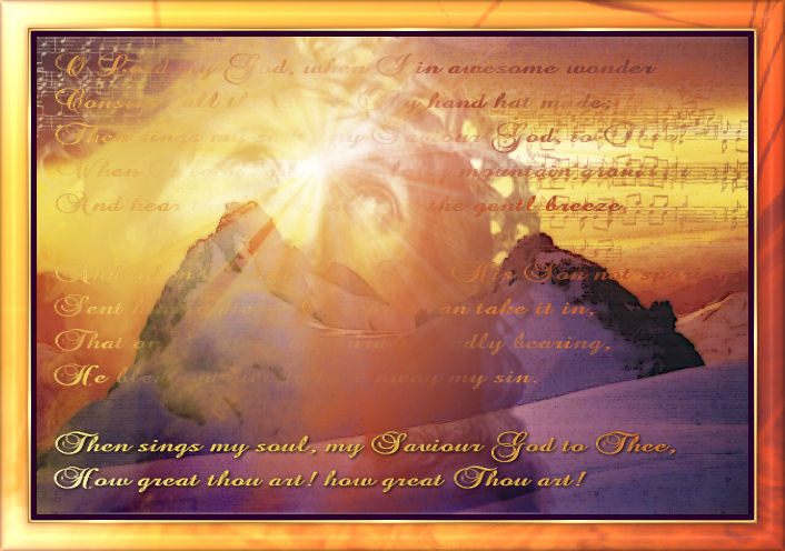 706x496 How Great Thou Art By Helenparkinson - How Great Thou Art Painting