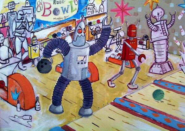 599x425 How Your Mother Met Me Season 9, Ep 15 The How I Met Your - How I Met Your Mother Painting