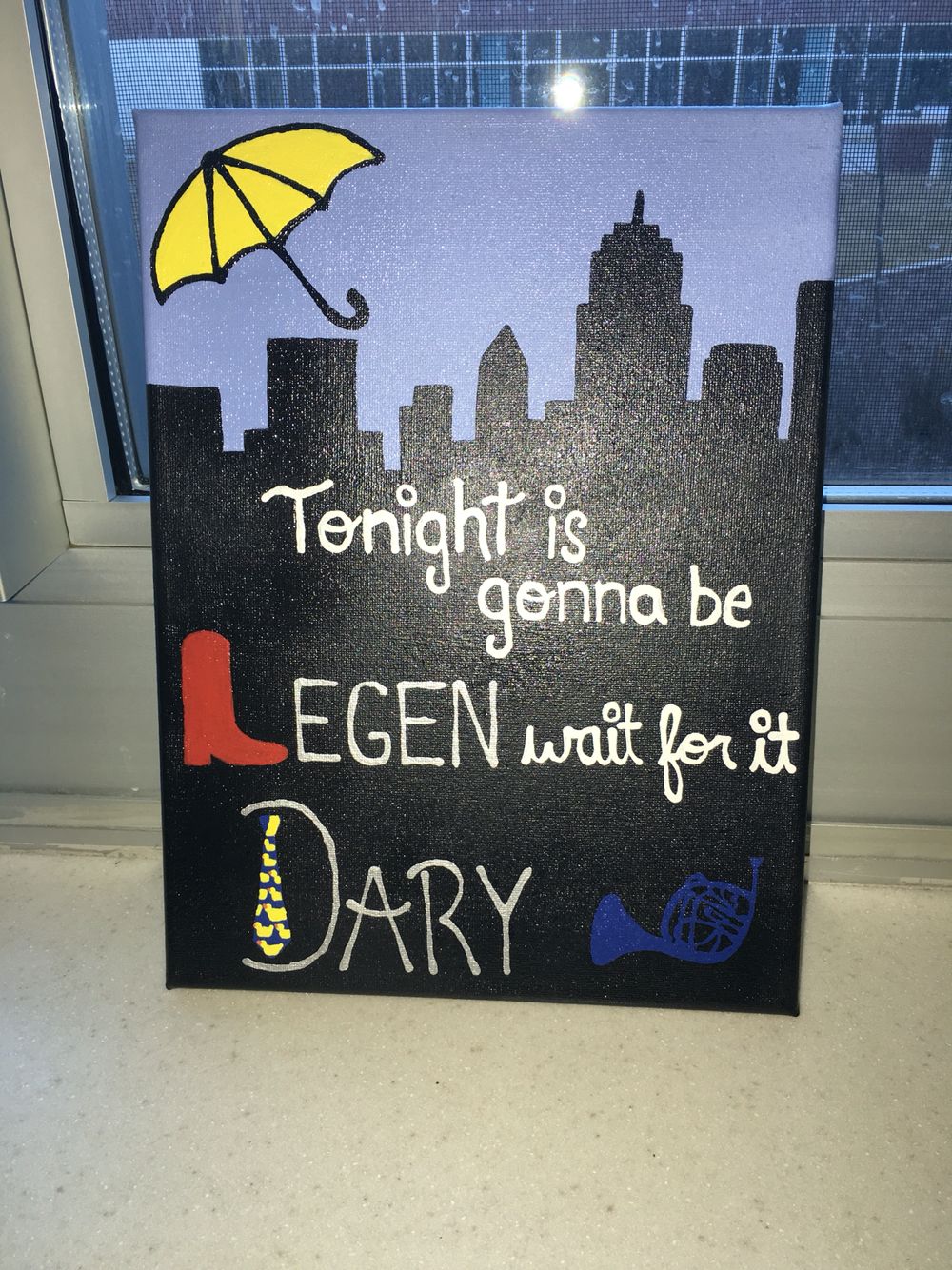1000x1334 Tonight Is Gonna Be Legen Wait For It Dary How I Met Your Mother - How I Met Your Mother Painting