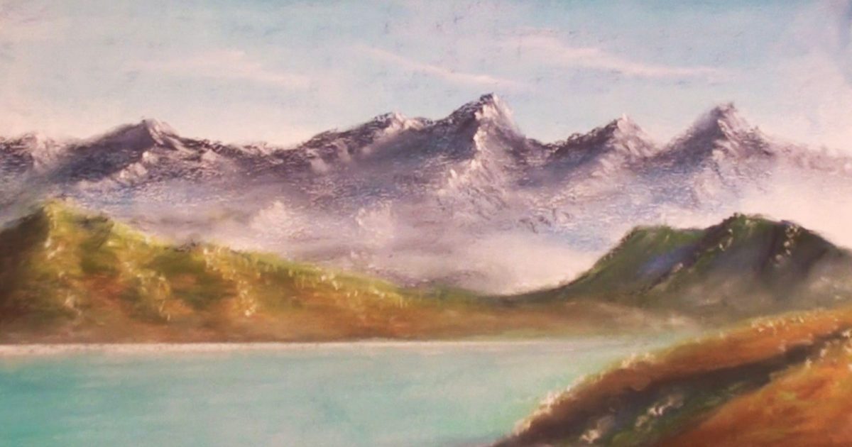 1200x630 How To Draw A Mountain Landscape With Soft Pastels Free Tutorial - How To Painting With Pastels