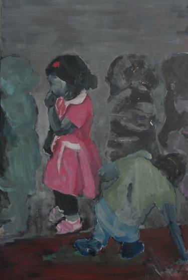 375x558 Original Children Acrylic Paintings For Sale Saatchi Art - How To Protect Acrylic Painting