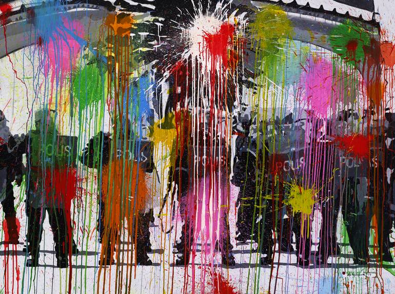 770x574 Saatchi Art We Will Protect You Painting By Aswad Ameir - How To Protect Acrylic Painting