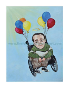 236x300 My Eric The Actor Painting Was Featured On Howard Stern! Theresa - Howard Stern Original Painting