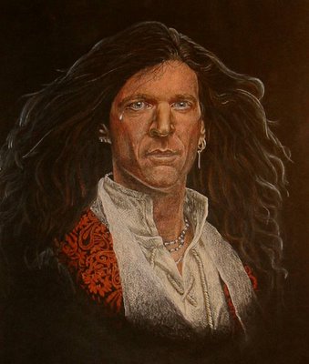 339x400 In A Sense Lost What Made Howard Stern Cry - Howard Stern Painting