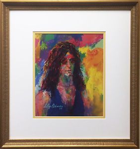 282x300 Leroy Neiman Howard Stern Newly Custom Framed Art Print - Howard Stern Painting