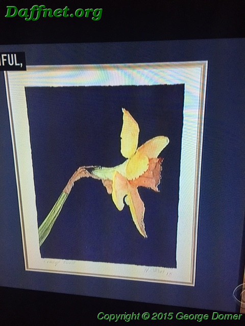 480x640 Good Grief! Howard Stern Paints Daffodils! - Howard Stern Painting