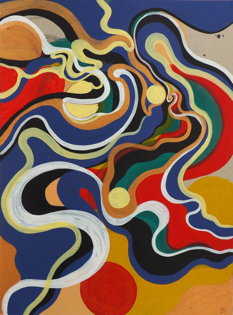 770x1039 Saatchi Art Howl Painting By Dragos Burghiu - Howl Painting