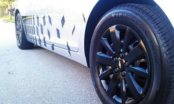 720x431 Painted The Hubcaps - Hubcap Painting