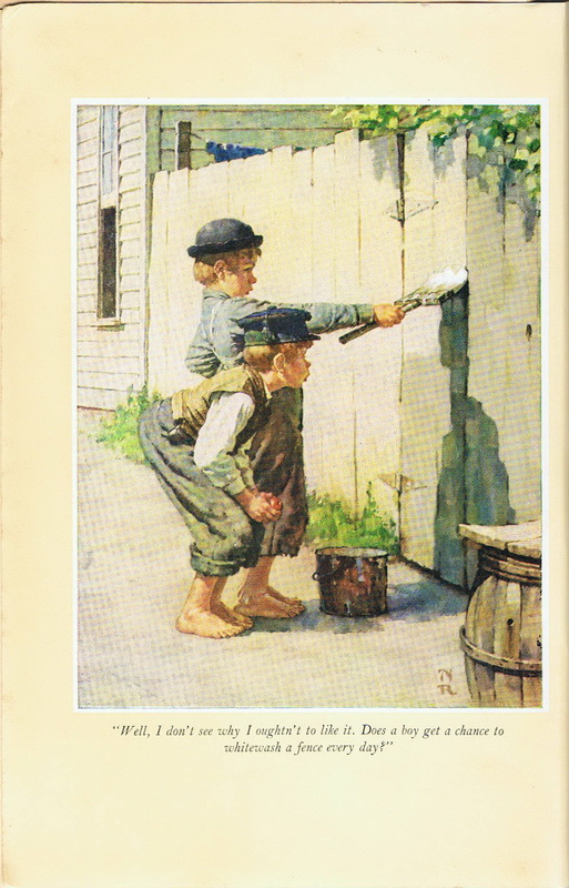 513x800 Tom Sawyer Amp Huckleberry Finn Muses, Lovers The Red List - Huckleberry Finn Fence Painting