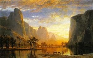 300x189 Hudson River School Painting Reproductions For Sale 1st Art Gallery - Hudson River Painting
