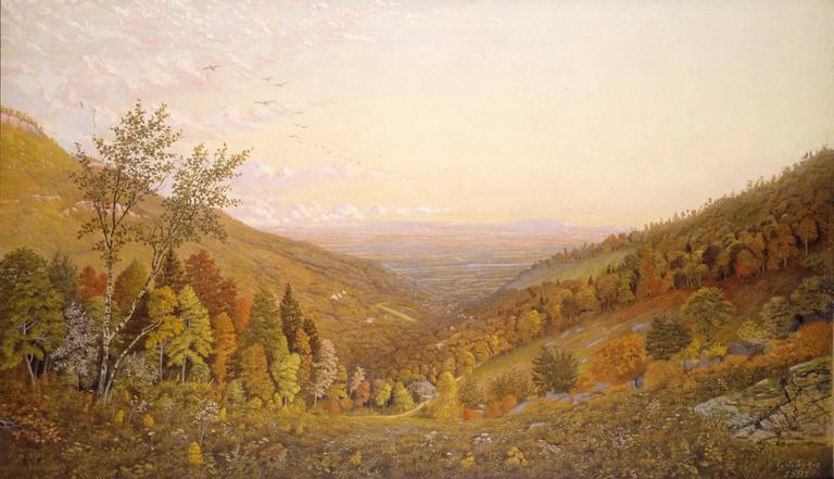 768x441 Frederick J. Sykes - Hudson River Valley Painting