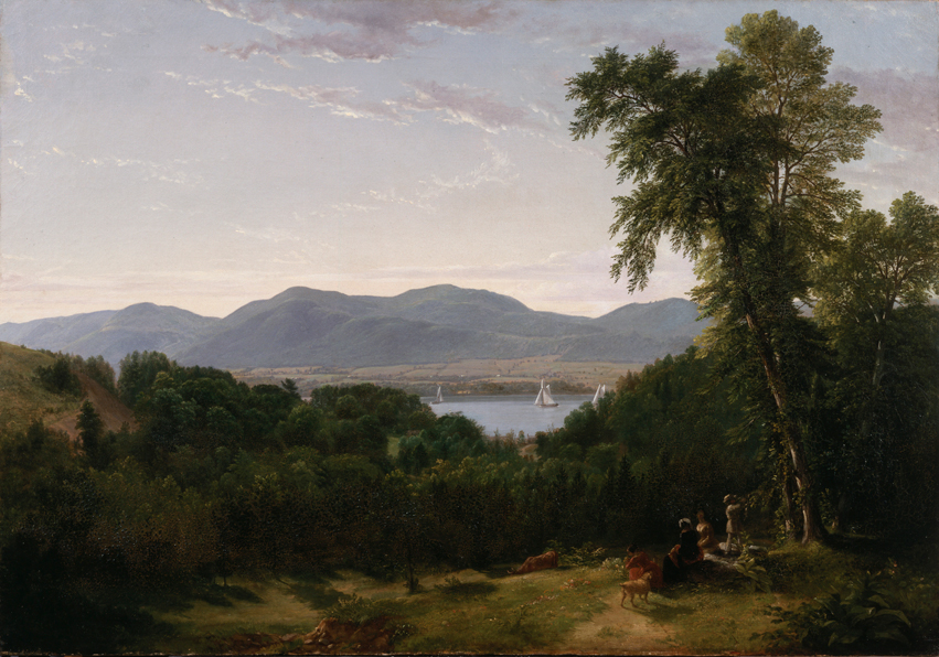 851x596 The Hudson River School And The Idea Of Recreation Behind The Scenes - Hudson Valley Painting