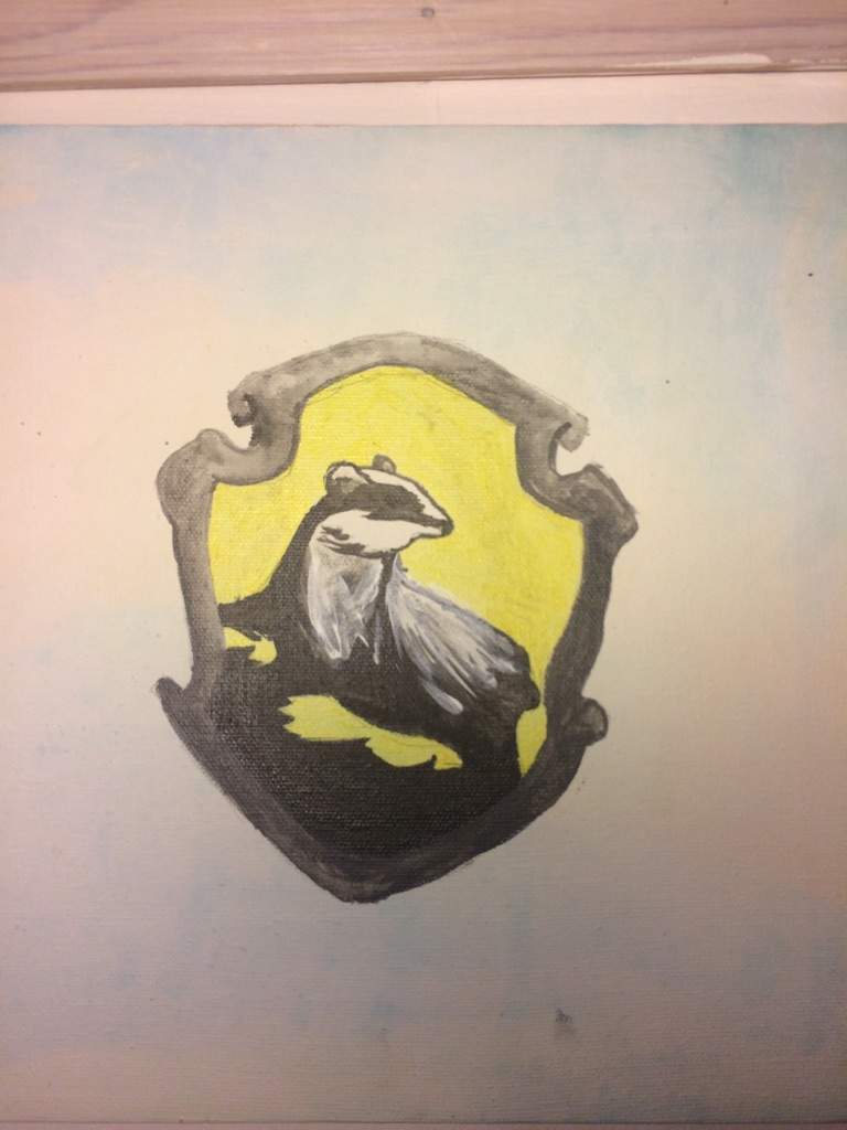 768x1024 Hufflepuff Painting Harry Potter Amino - Hufflepuff Painting