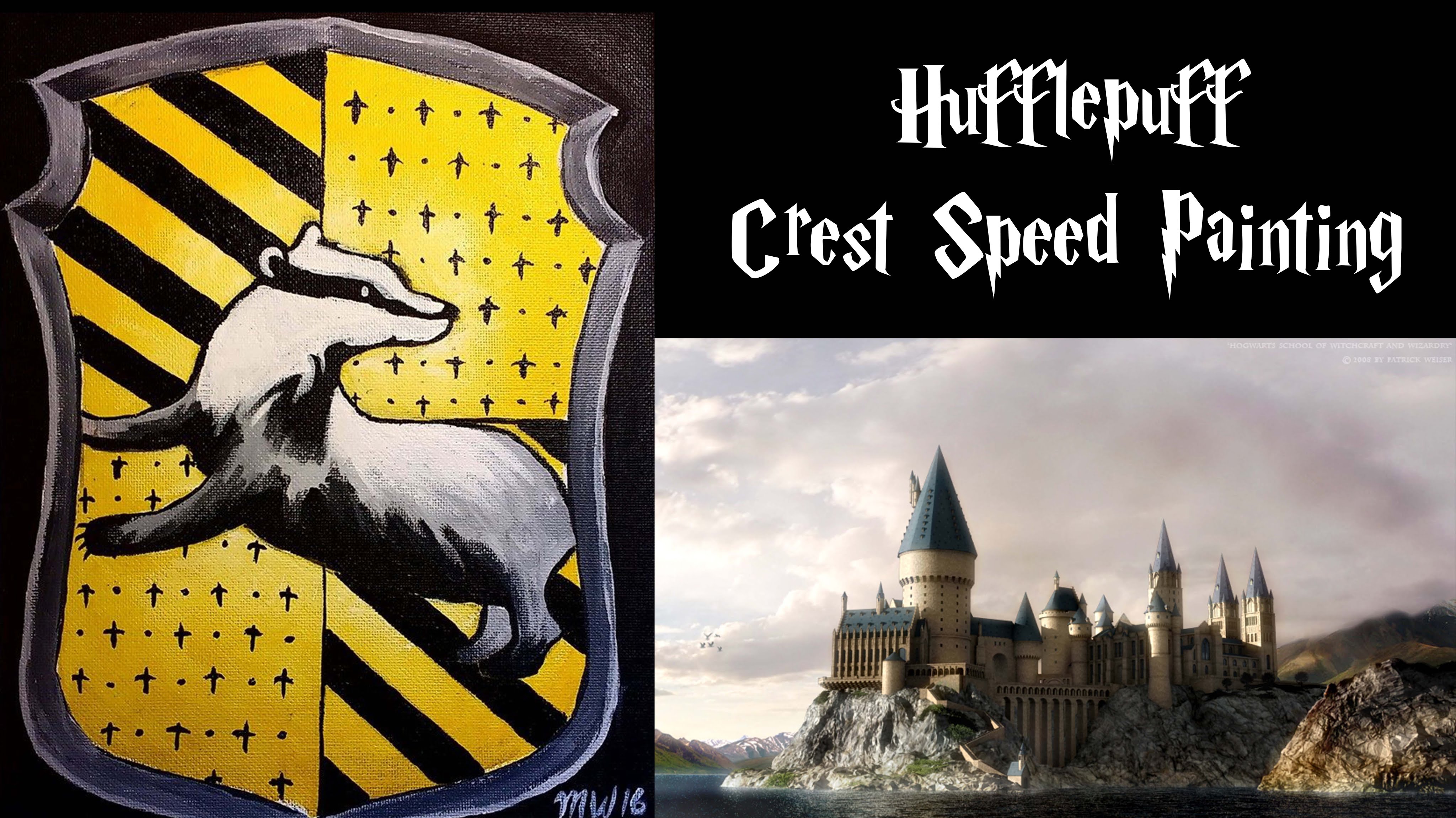 4096x2304 I Am A Hufflepuff! - Hufflepuff Painting