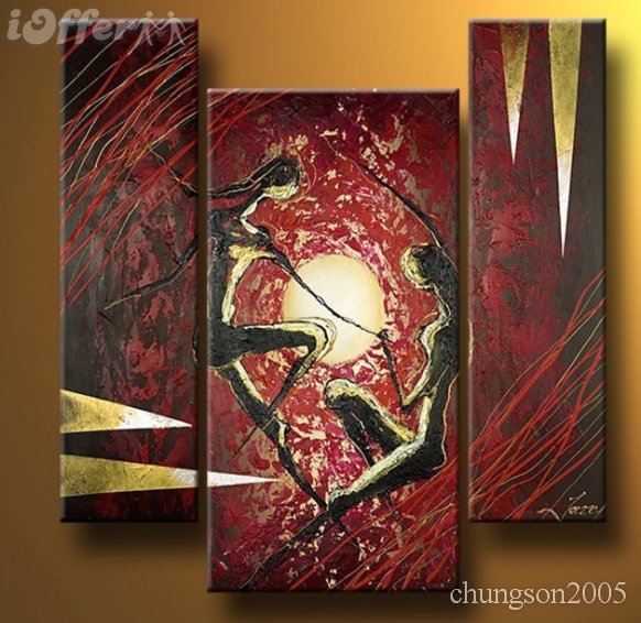 582x566 Framed! Modern Abstract Huge Canvas Art Oil Painting For Sale - Huge Canvas Painting