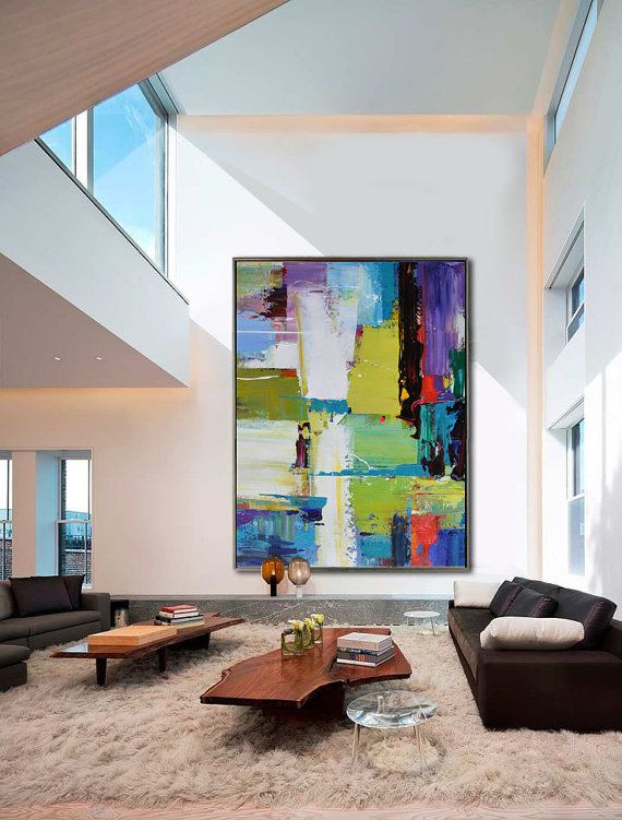 570x751 2734 Best Abstracts Images On Abstract Art, Abstract - Huge Canvas Painting