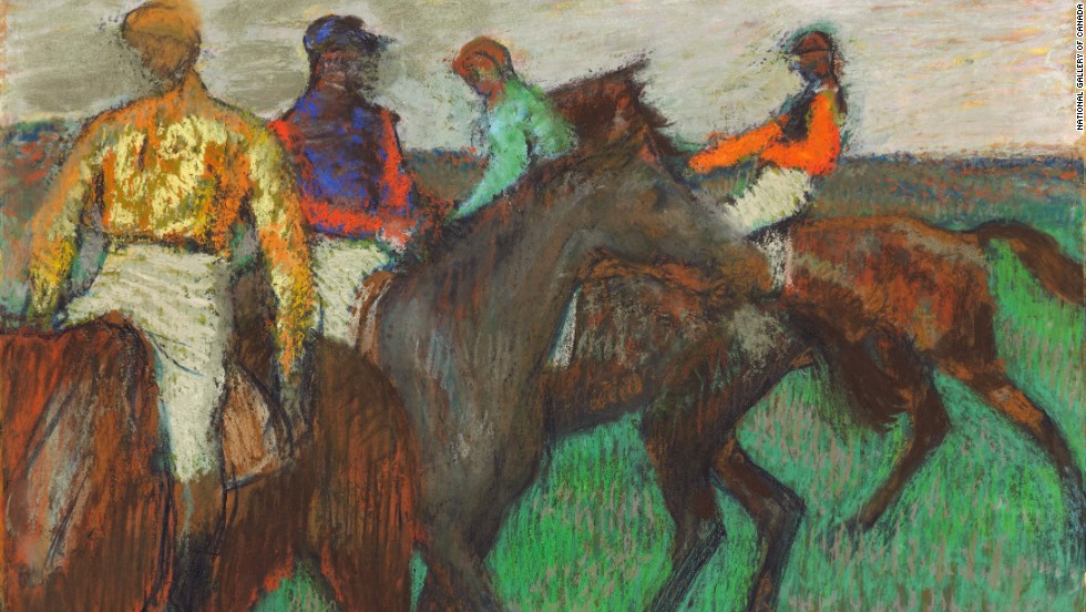 980x552 Perfect Muse' How The Horse Cantered To The Canvas - Huge Horse Painting