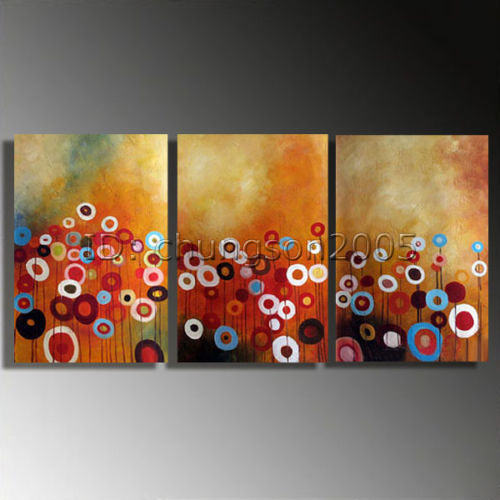 500x500 Framed! Modern Abstract Art Huge Oil Painting On Canvas For Sale - Huge Oil Painting
