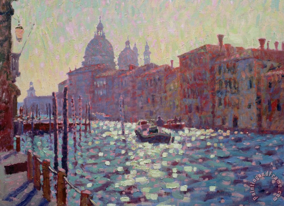 960x696 Hugo Grenville The Grand Canal Shortly After Sunrise Painting - Hugo Painting
