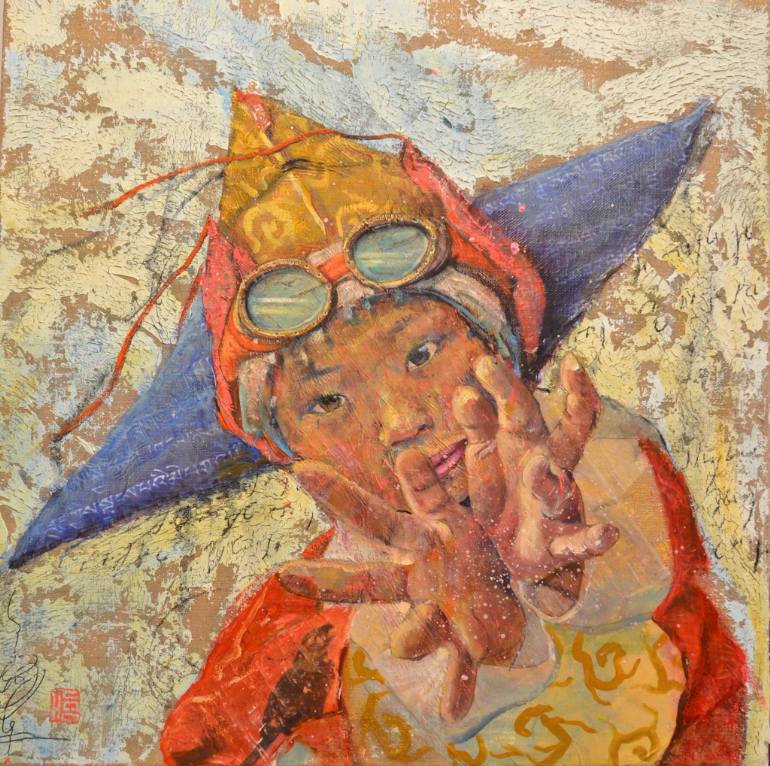 770x766 Saatchi Art Sonam Painting By Isabelle Hugo - Hugo Painting