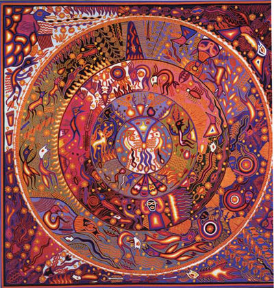 Huichol Painting at PaintingValley.com | Explore collection of Huichol ...