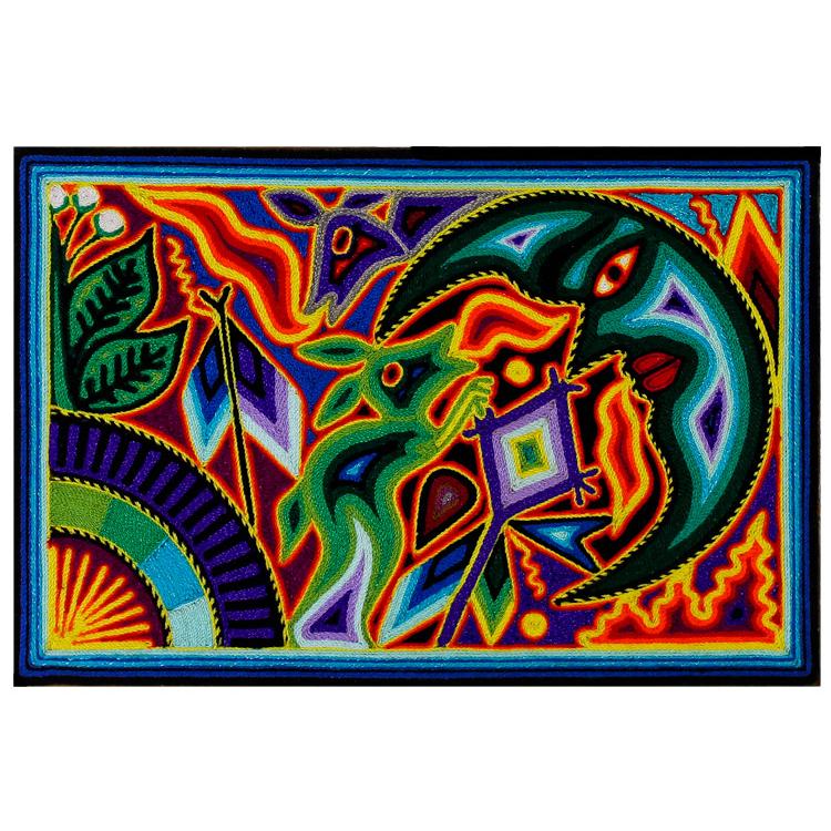 750x750 Huichol Yarn Art Collection - Huichol Yarn Painting