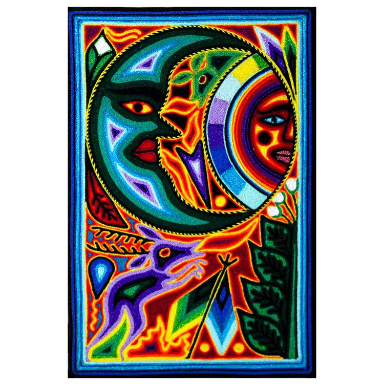 750x750 Huichol Yarn Art Collection - Huichol Yarn Painting