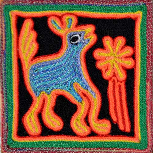 500x500 Huichol Art Yarn Paintings For Sale - Huichol Yarn Painting