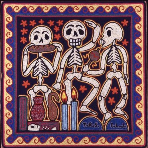 300x300 Yarn Paintings - Huichol Yarn Painting