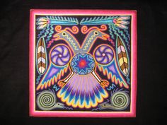 236x177 Huichol Indian Yarn Painting - Huichol Yarn Painting