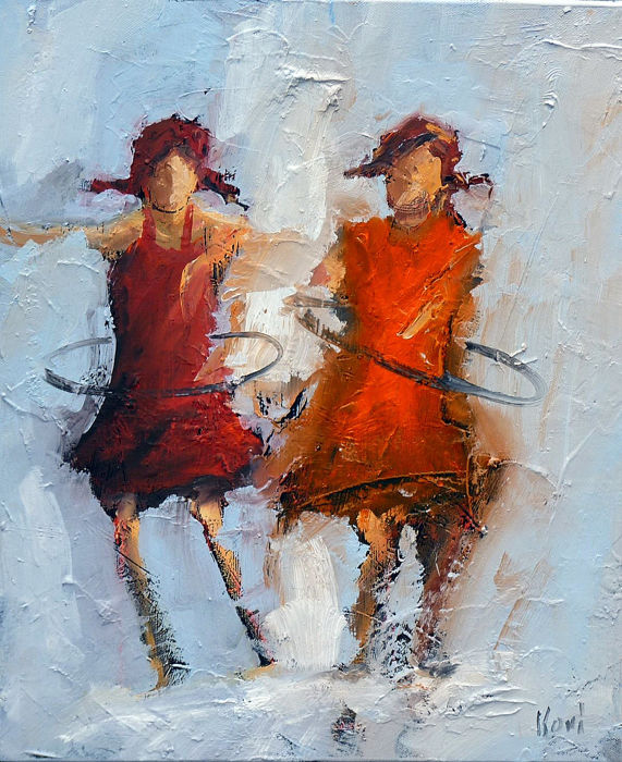 571x700 Kovi 1965 - Hula Hoop Painting