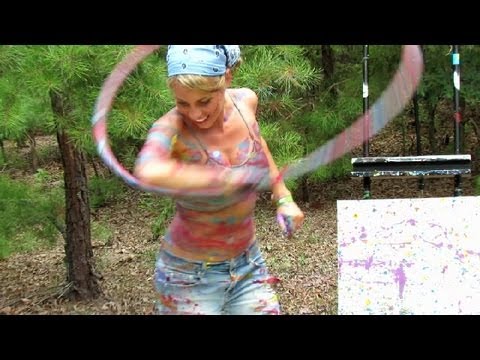 480x360 Katie Sunshine's Paint Hoop - Hula Hoop Painting
