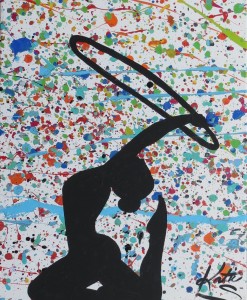 247x300 Paintings Amp Posters Product Categories Katie Sunshine Hoops - Hula Hoop Painting